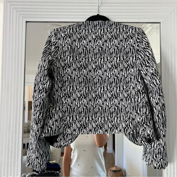 Pattern Cropped blazer - Picture 6 of 6